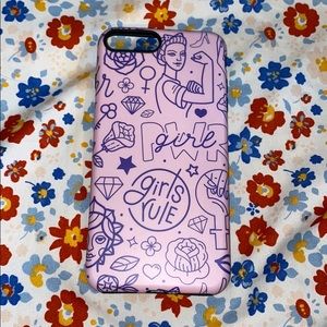 Feminist Symbol iPhone 6/7/8+ case